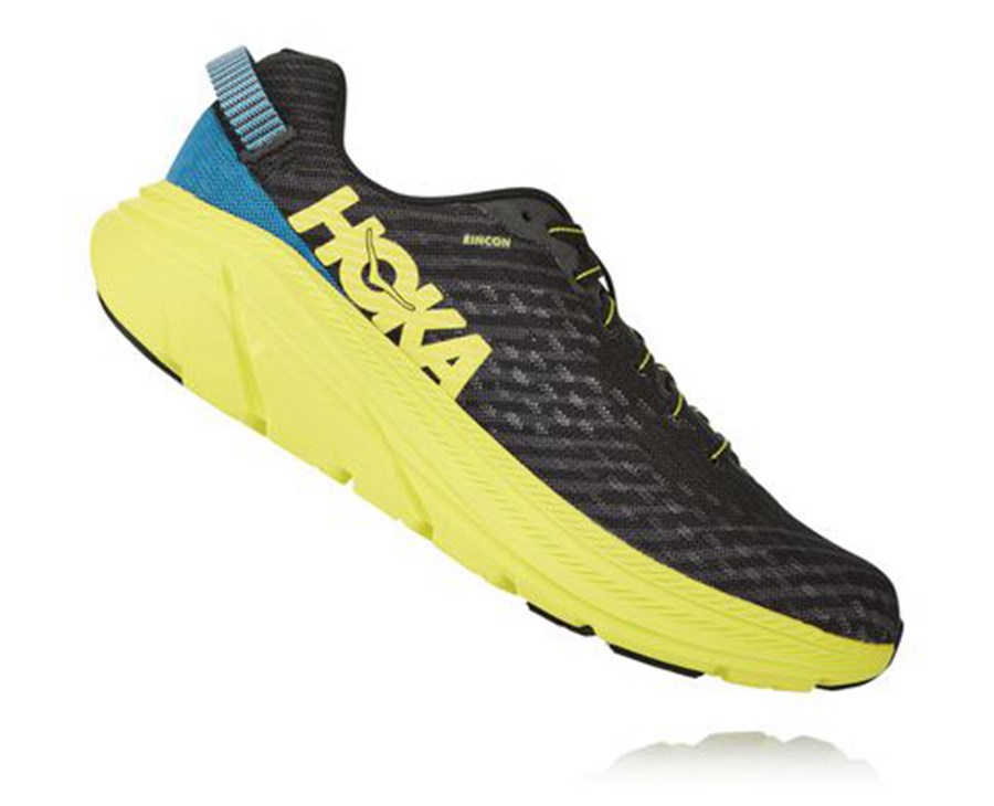 Tenis Hoka One One Masculino Pretas/Verdes - Rincon - 932-TXMQFH